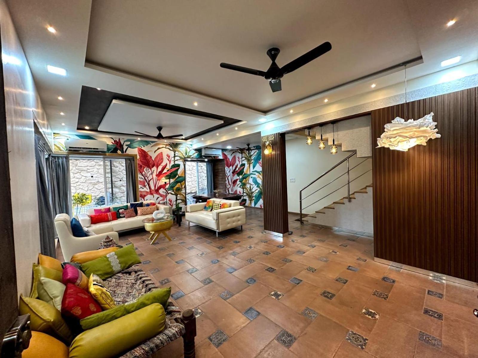Tropical Villa II 4 Bhk II Lonavala II 1 Mountain View II 2 Private Pool II 3 Big Terrace ภายนอก รูปภาพ