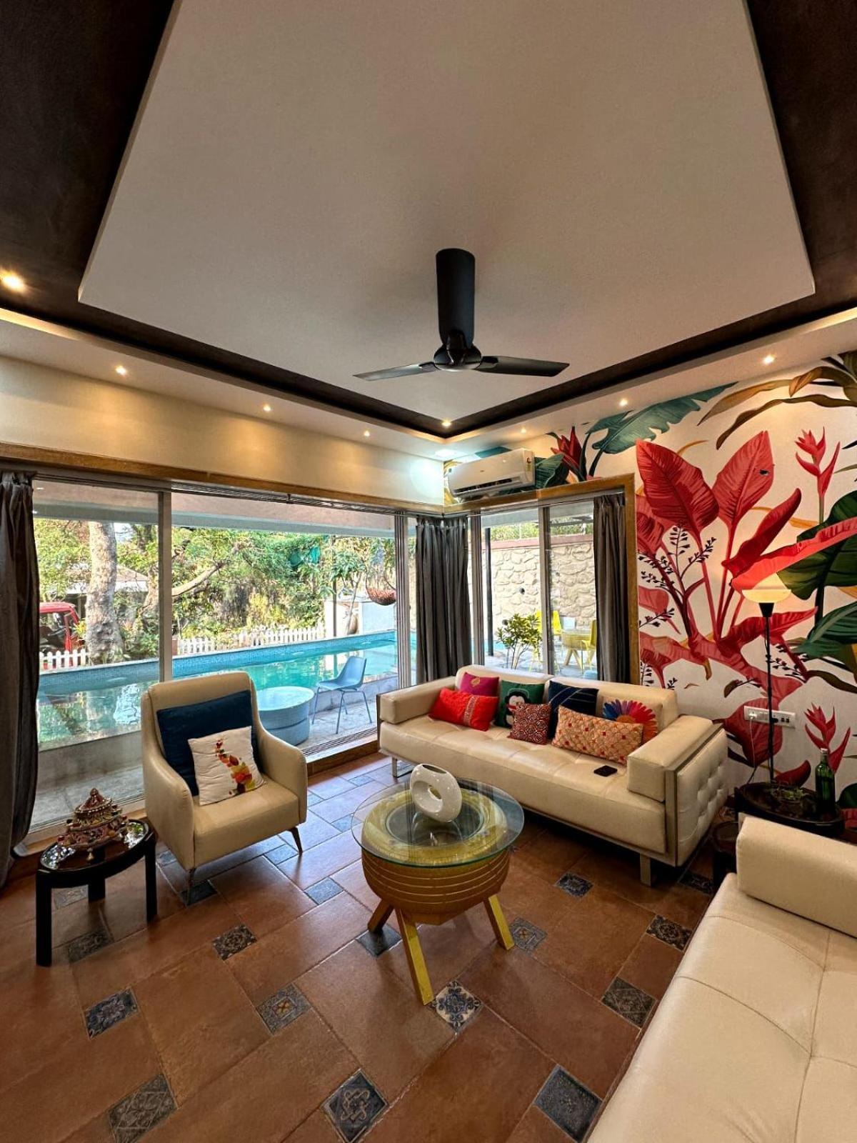 Tropical Villa II 4 Bhk II Lonavala II 1 Mountain View II 2 Private Pool II 3 Big Terrace ภายนอก รูปภาพ